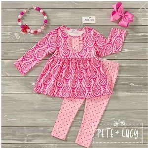 Pete+Lucy girls matching set